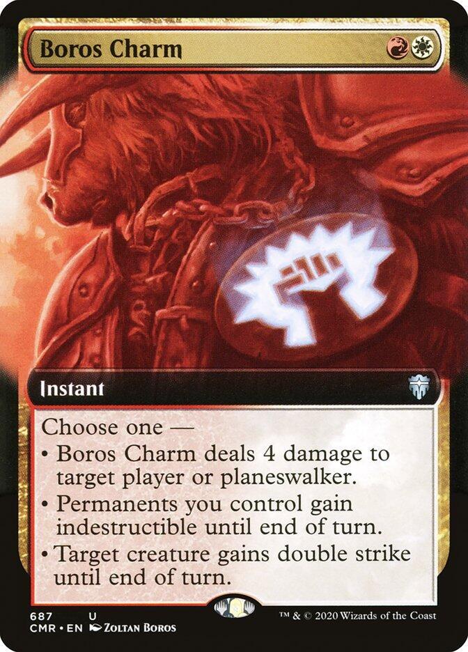 Boros Charm (Extended Art) [Commander Legends] 687