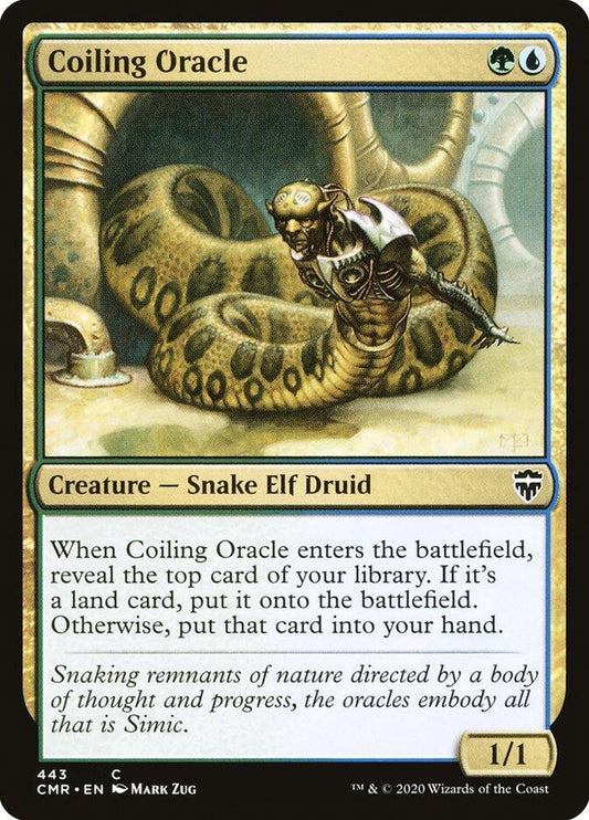 Coiling Oracle [Commander Legends] 443
