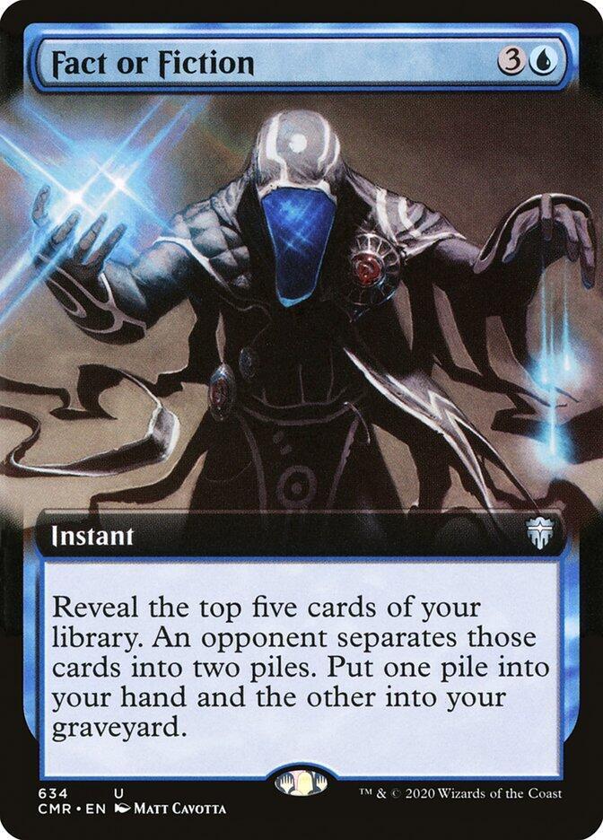 Fact or Fiction (Extended Art) [Commander Legends] 634
