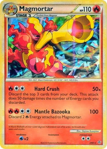 Magmortar - 2/95 (Cracked Ice Holo) [Miscellaneous Cards & Products] 002/095
