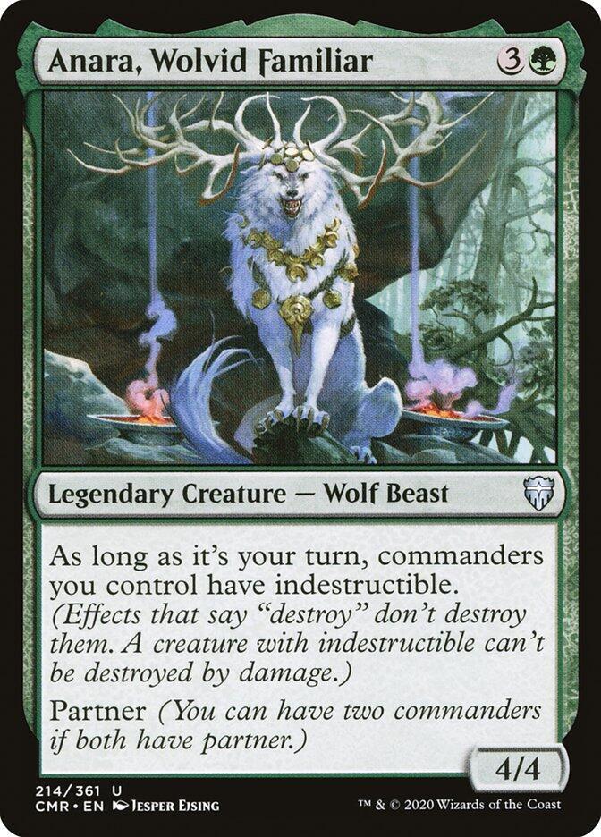 Anara, Wolvid Familiar [Commander Legends] 214