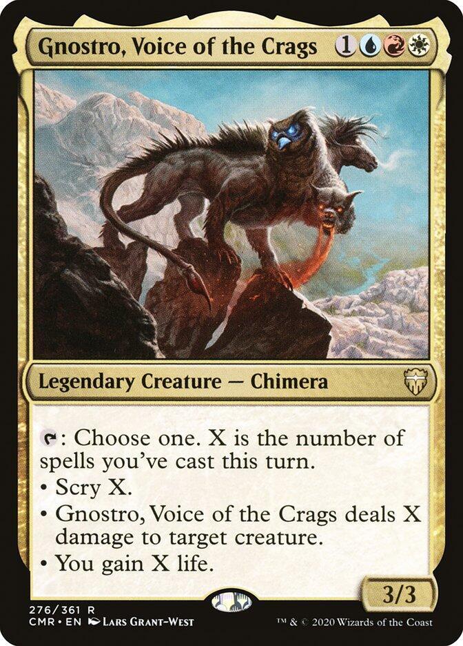 Gnostro, Voice of the Crags [Commander Legends] 276