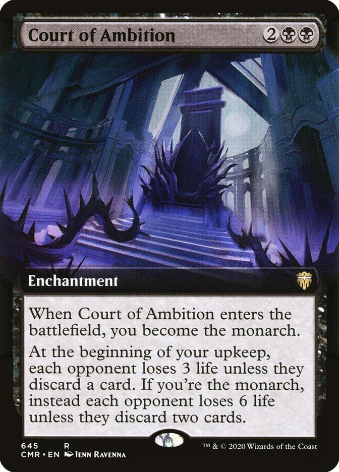 Court of Ambition (Extended Art) [Commander Legends] 645