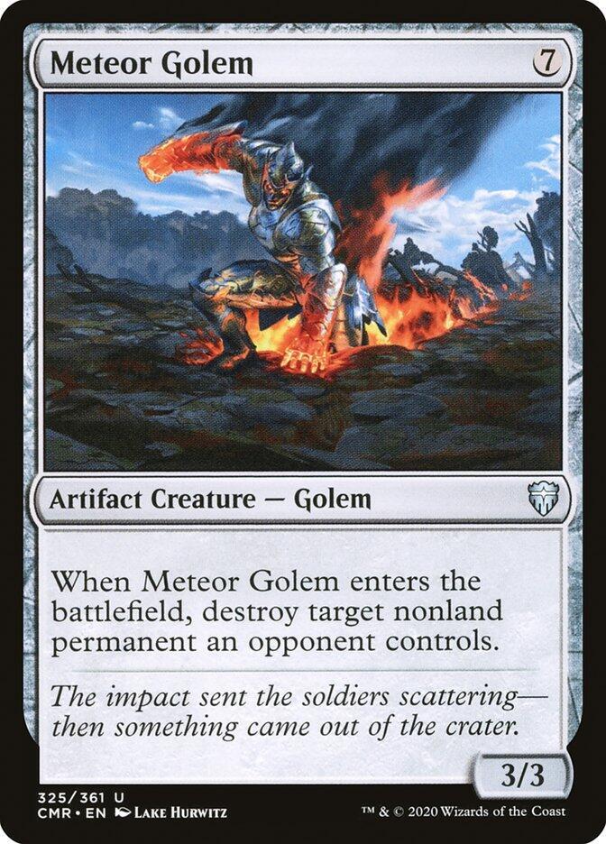 Meteor Golem (325) [Commander Legends] 325