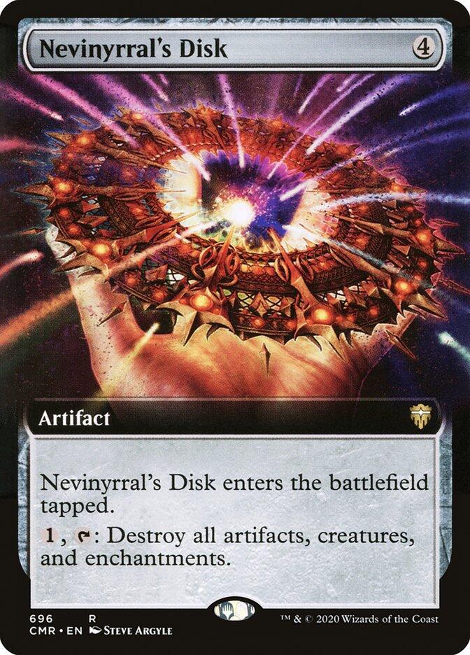 Nevinyrral's Disk (Extended Art) [Commander Legends] 696