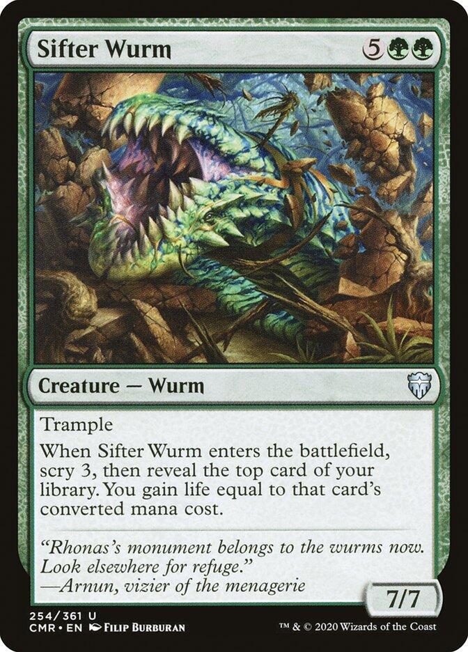 Sifter Wurm [Commander Legends] 254