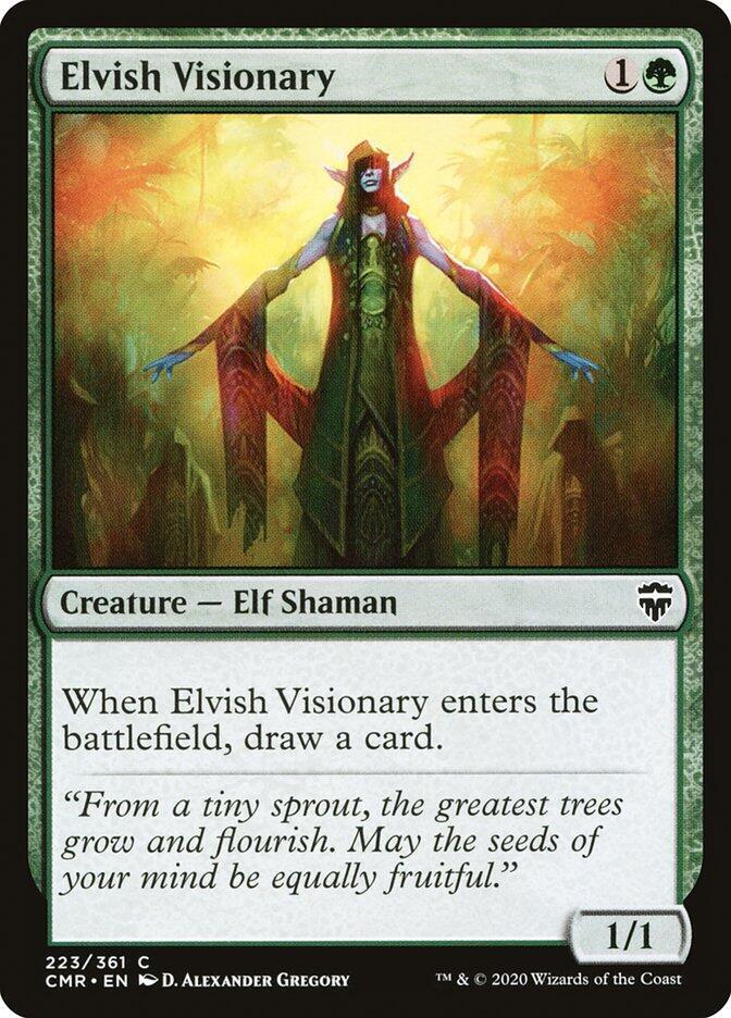 Elvish Visionary [Commander Legends] 223