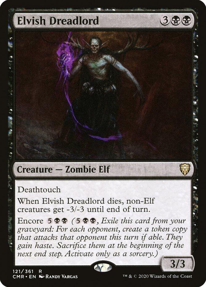 Elvish Dreadlord [Commander Legends] 121