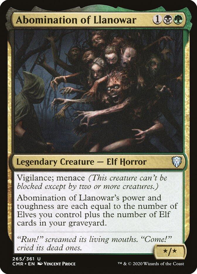 Abomination of Llanowar [Commander Legends] 265