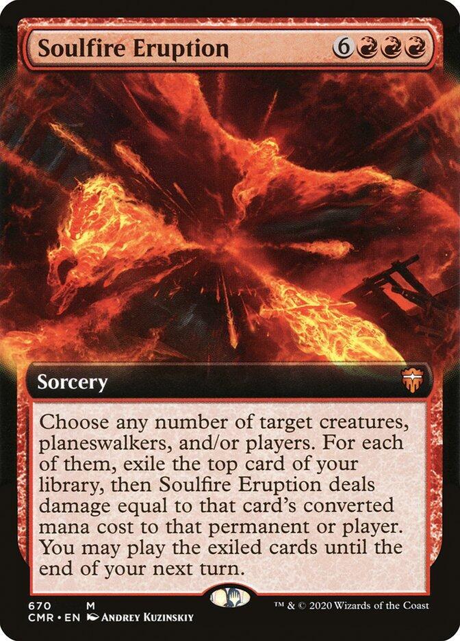 Soulfire Eruption (Extended Art) [Commander Legends] 670