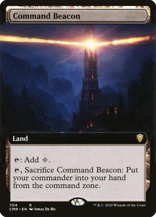 Command Beacon (Extended Art) [Commander Legends] 704