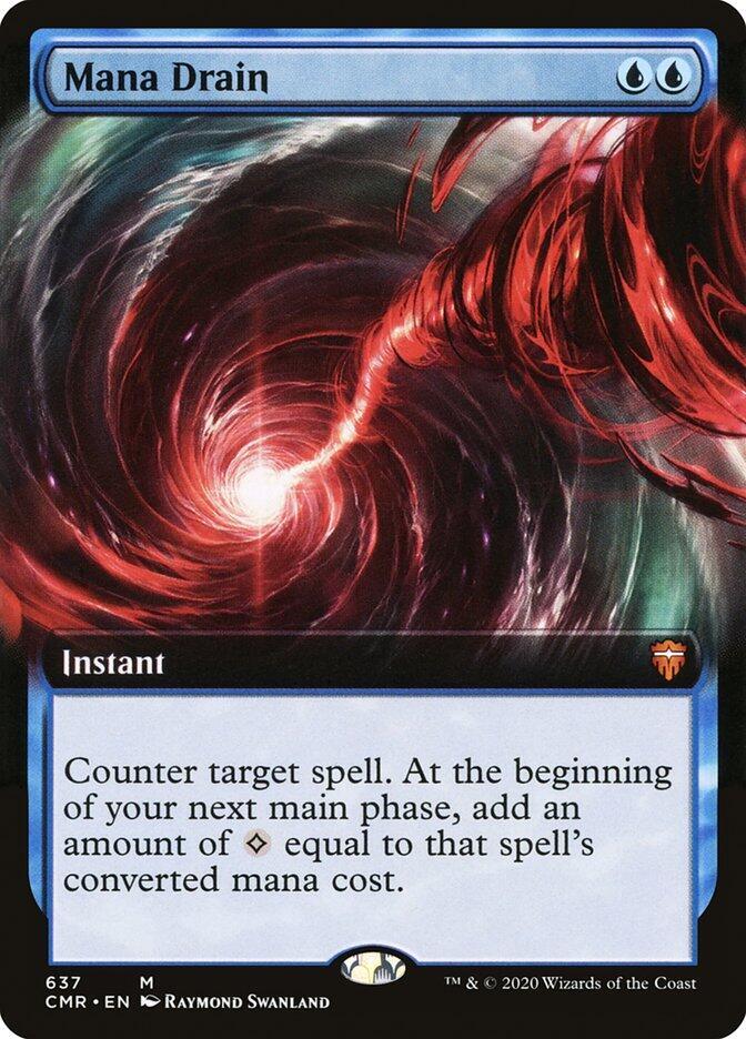 Mana Drain (Extended Art) [Commander Legends] 637