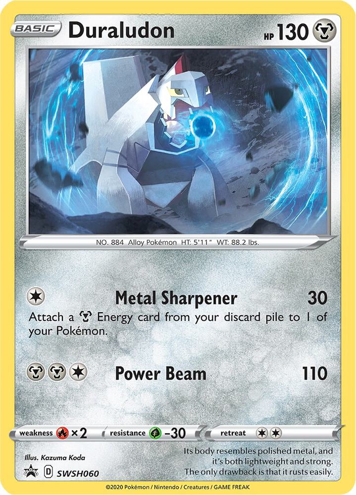 Duraludon - SWSH060 [SWSH: Sword & Shield Promo Cards] SWSH060