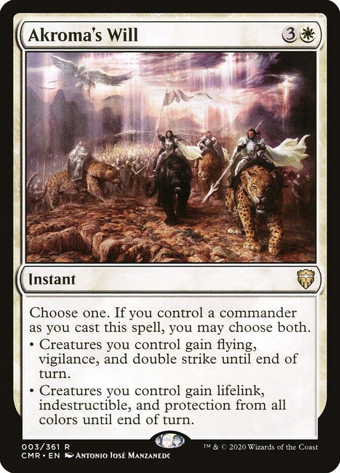 Akroma's Will [Commander Legends] 3