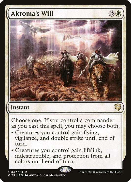 Akroma's Will [Commander Legends] 3