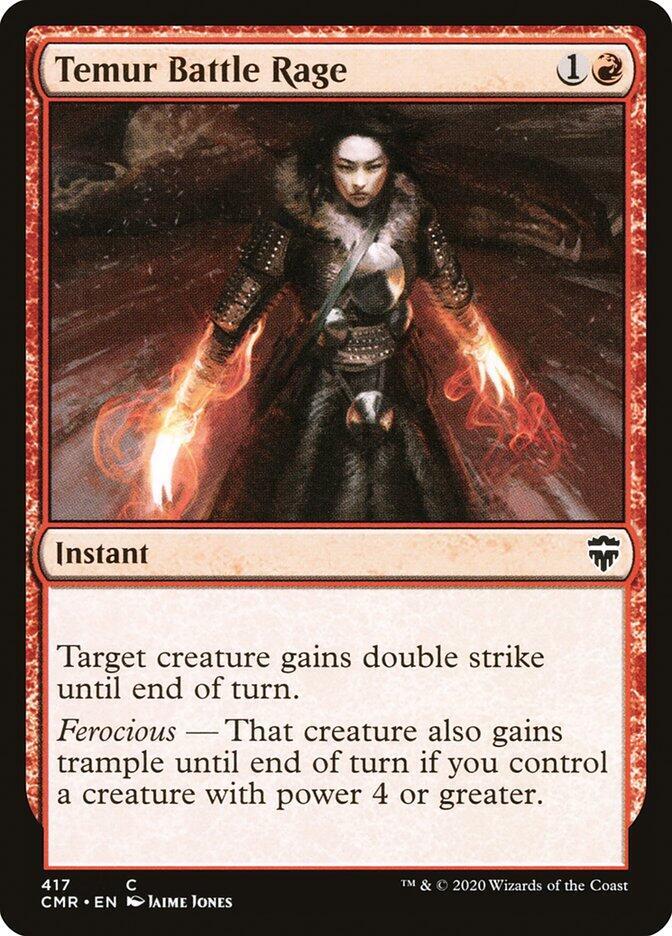 Temur Battle Rage [Commander Legends] 417