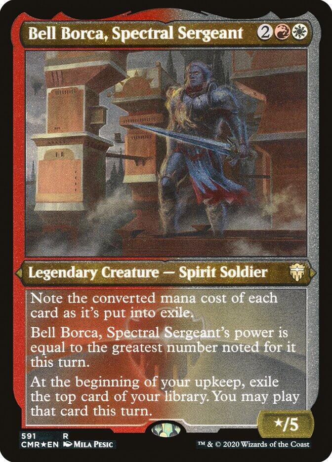 Bell Borca, Spectral Sergeant (Foil Etched) [Commander Legends] 591