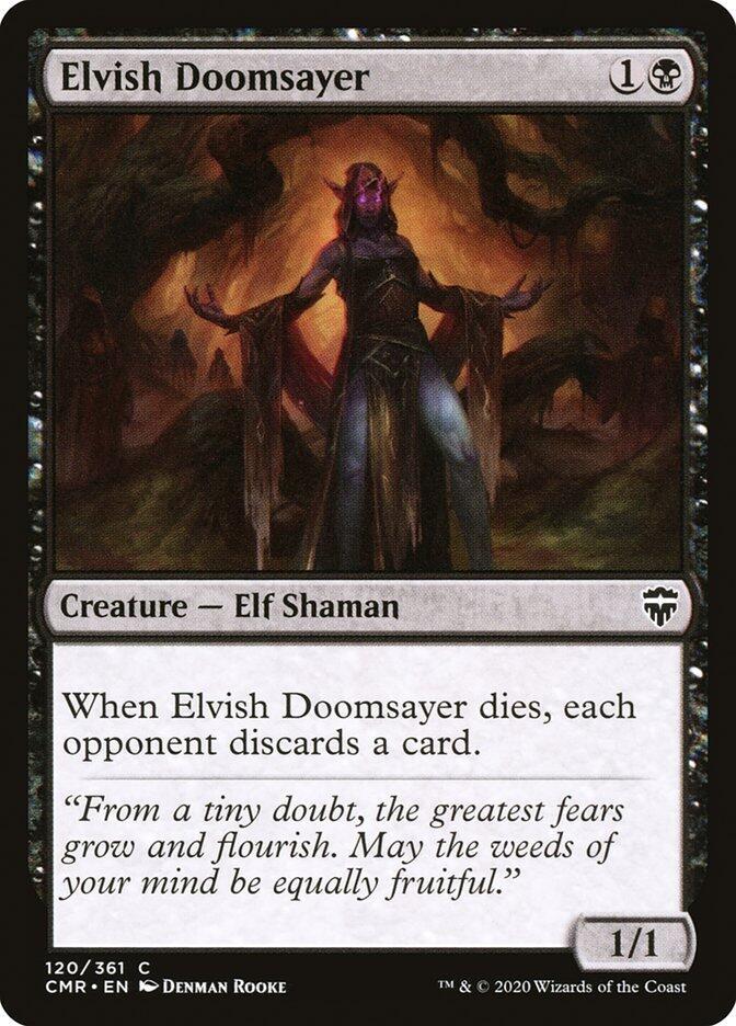 Elvish Doomsayer [Commander Legends] 120