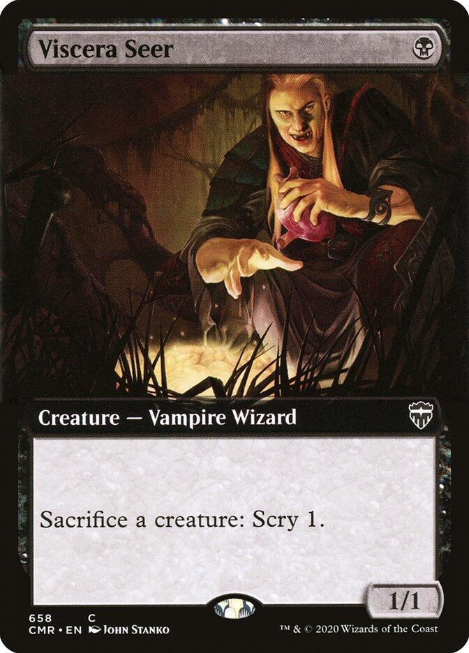 Viscera Seer (Extended Art) [Commander Legends] 658