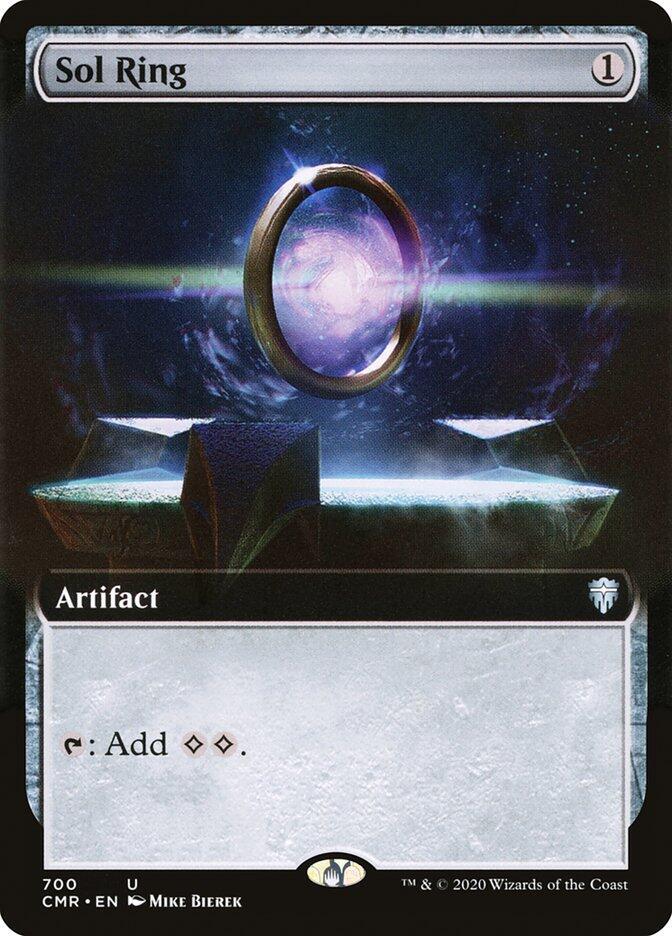 Sol Ring (Extended Art) [Commander Legends] 700