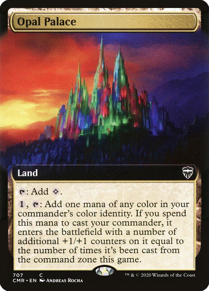 Opal Palace (Extended Art) [Commander Legends] 707