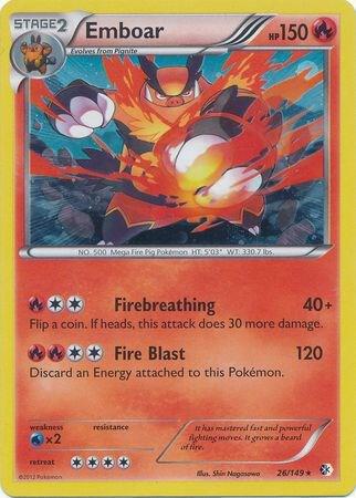 Emboar - 26/149 (Cosmos Holo) [Blister Exclusives] 026/149