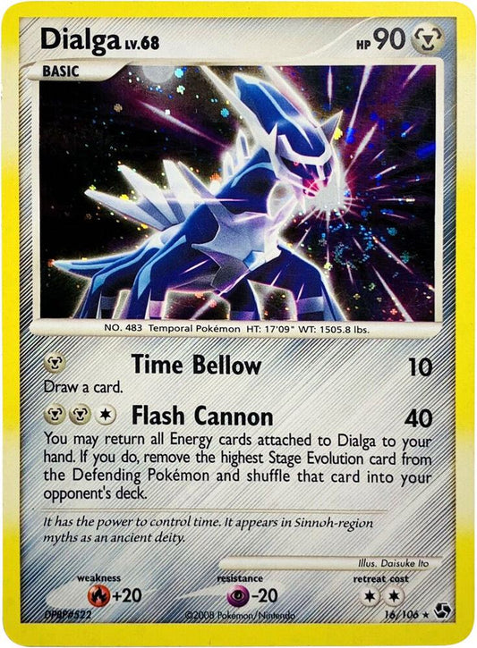 Dialga - 16/106 (Cosmos Holo) [Deck Exclusives] 016/106