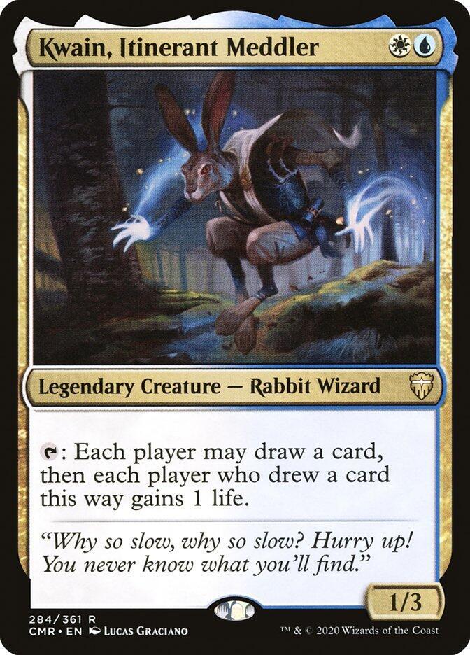 Kwain, Itinerant Meddler [Commander Legends] 284