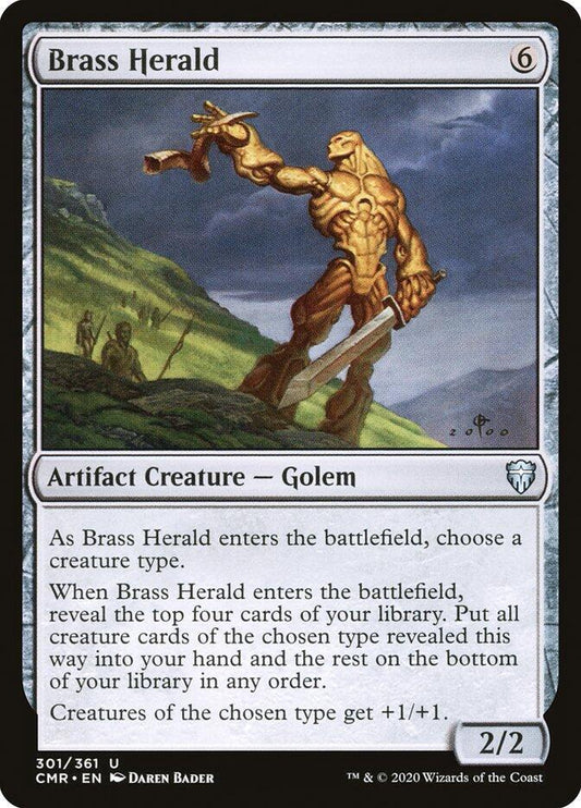 Brass Herald [Commander Legends] 301
