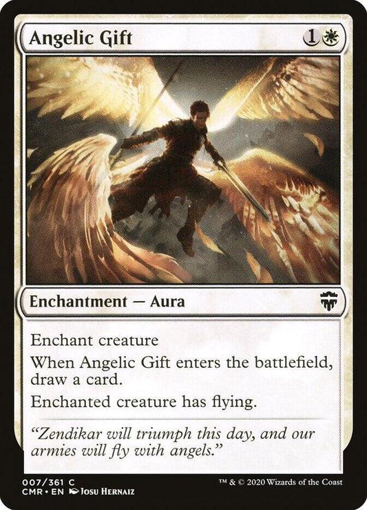 Angelic Gift [Commander Legends] 7
