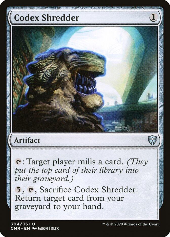 Codex Shredder [Commander Legends] 304