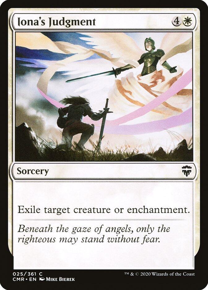 Iona's Judgment [Commander Legends] 25