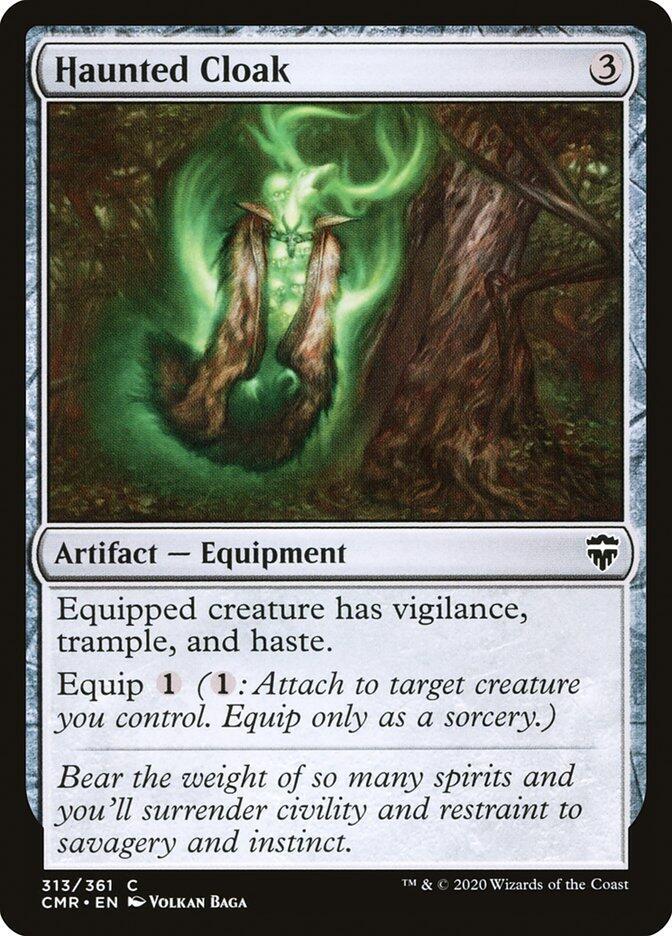 Haunted Cloak (313) [Commander Legends] 313