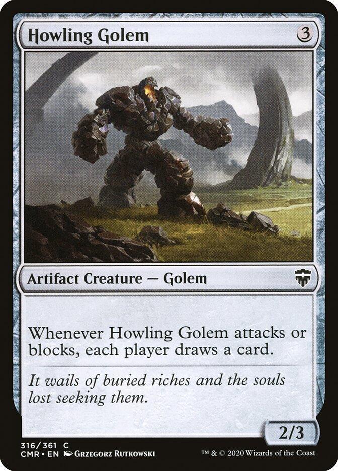 Howling Golem [Commander Legends] 316