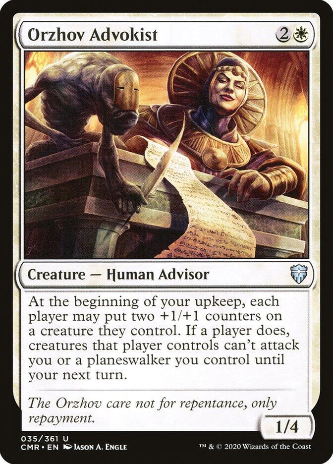 Orzhov Advokist [Commander Legends] 35