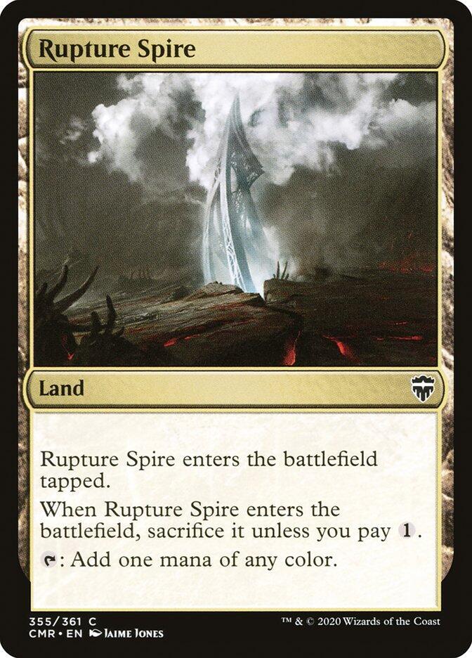 Rupture Spire (355) [Commander Legends] 355