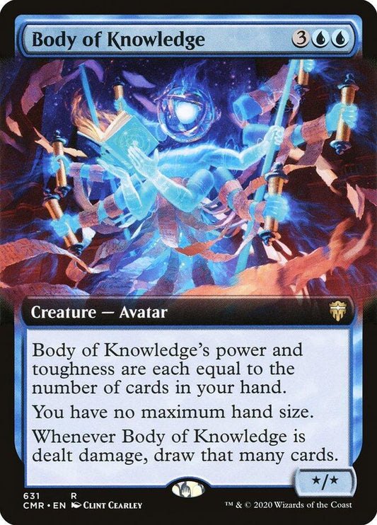 Body of Knowledge (Extended Art) [Commander Legends] 631