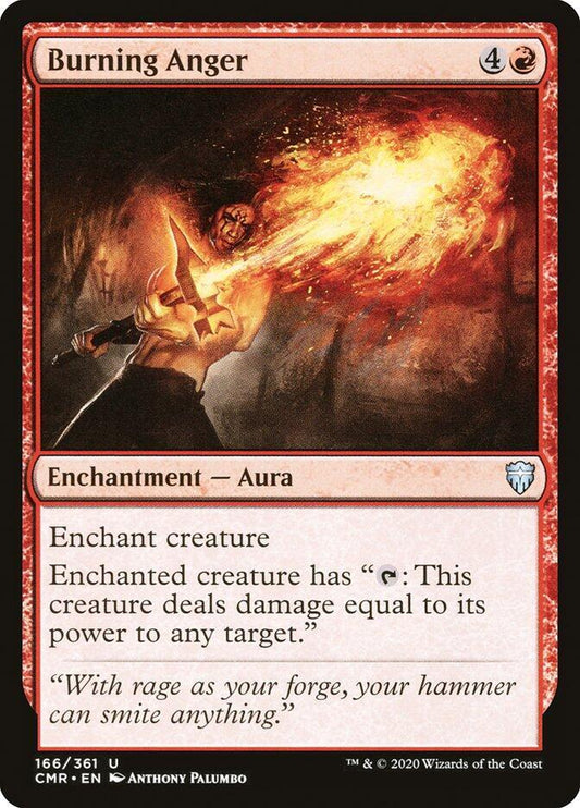 Burning Anger [Commander Legends] 166