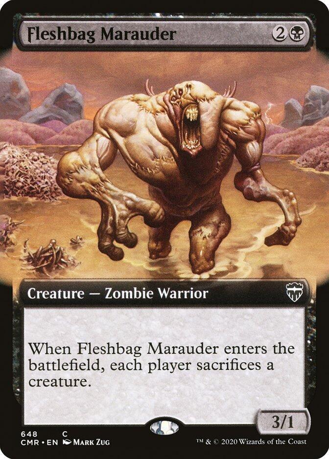 Fleshbag Marauder (Extended Art) [Commander Legends] 648