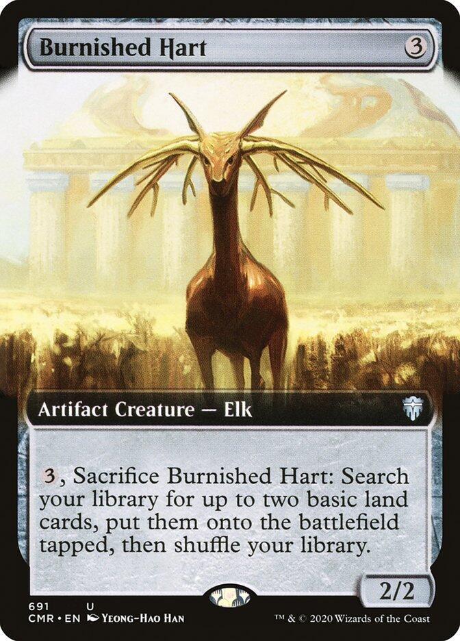 Burnished Hart (Extended Art) [Commander Legends] 691