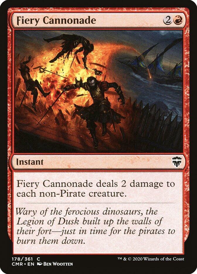 Fiery Cannonade [Commander Legends] 178