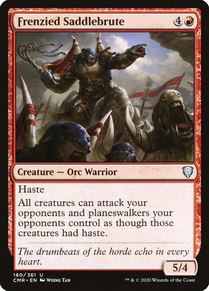 Frenzied Saddlebrute [Commander Legends] 180