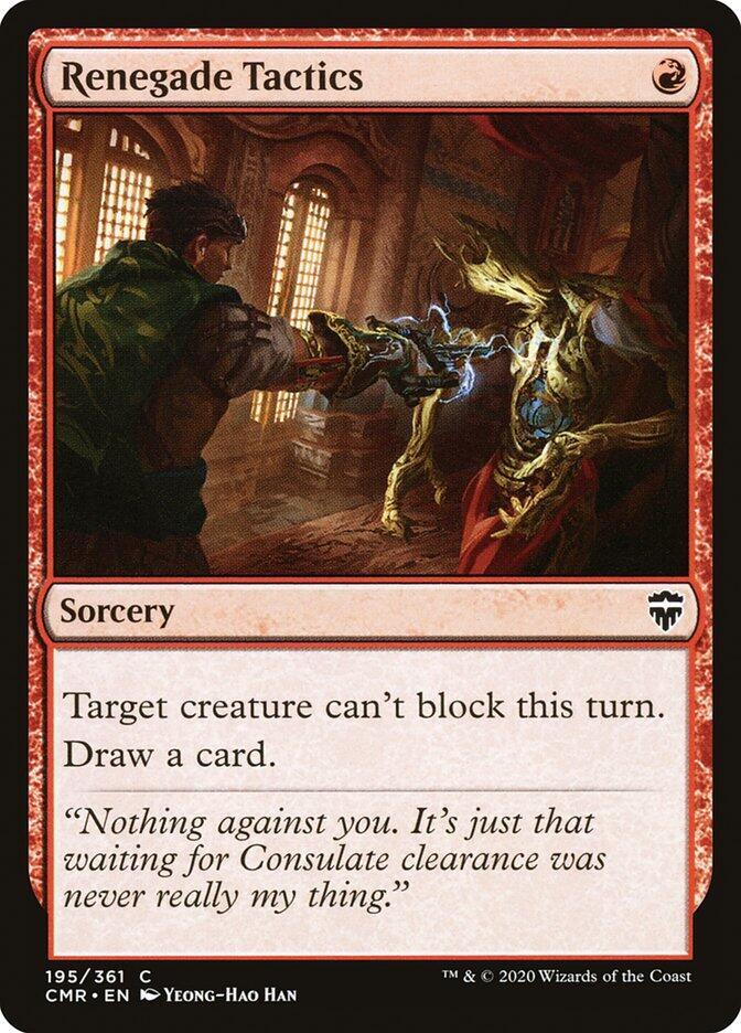 Renegade Tactics [Commander Legends] 195
