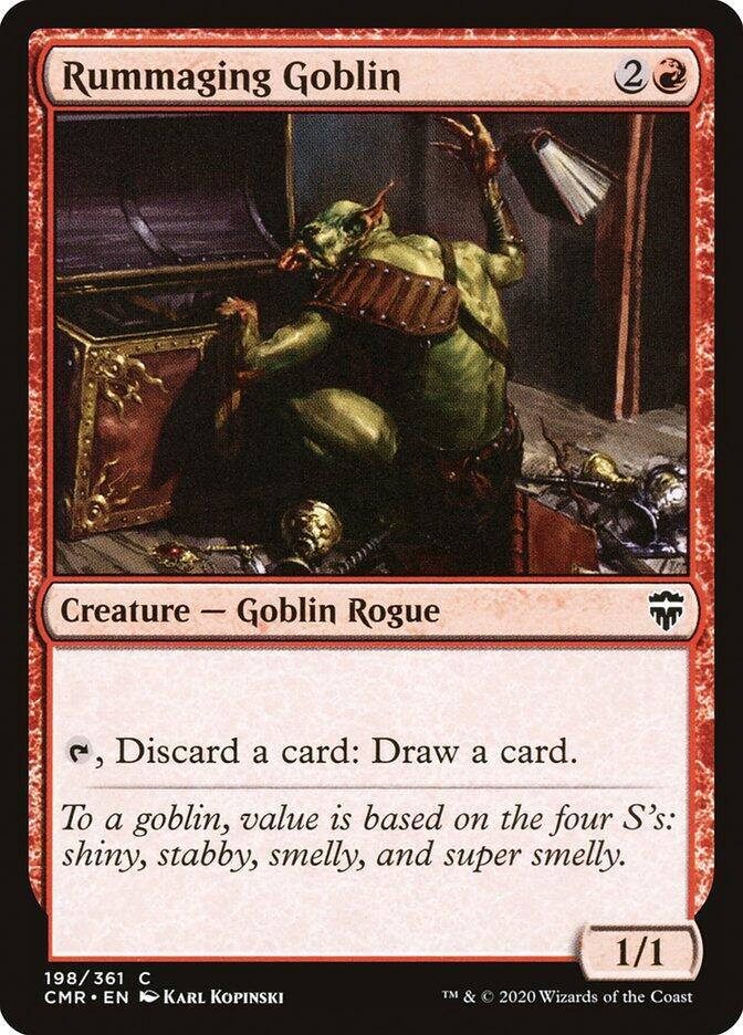 Rummaging Goblin [Commander Legends] 198