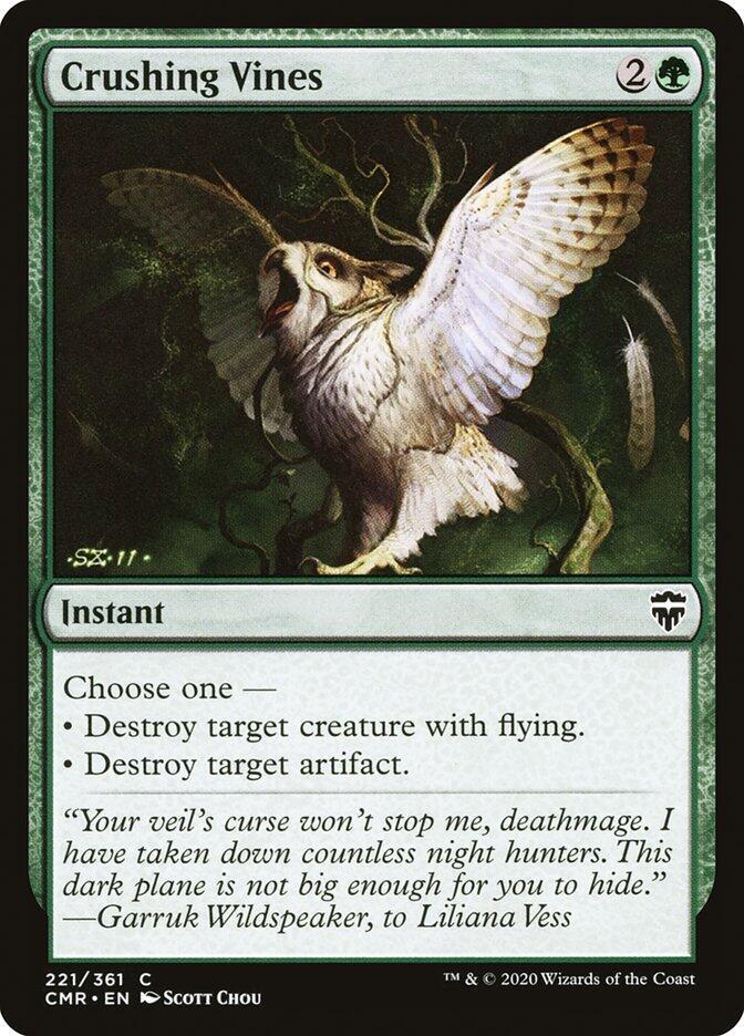 Crushing Vines [Commander Legends] 221