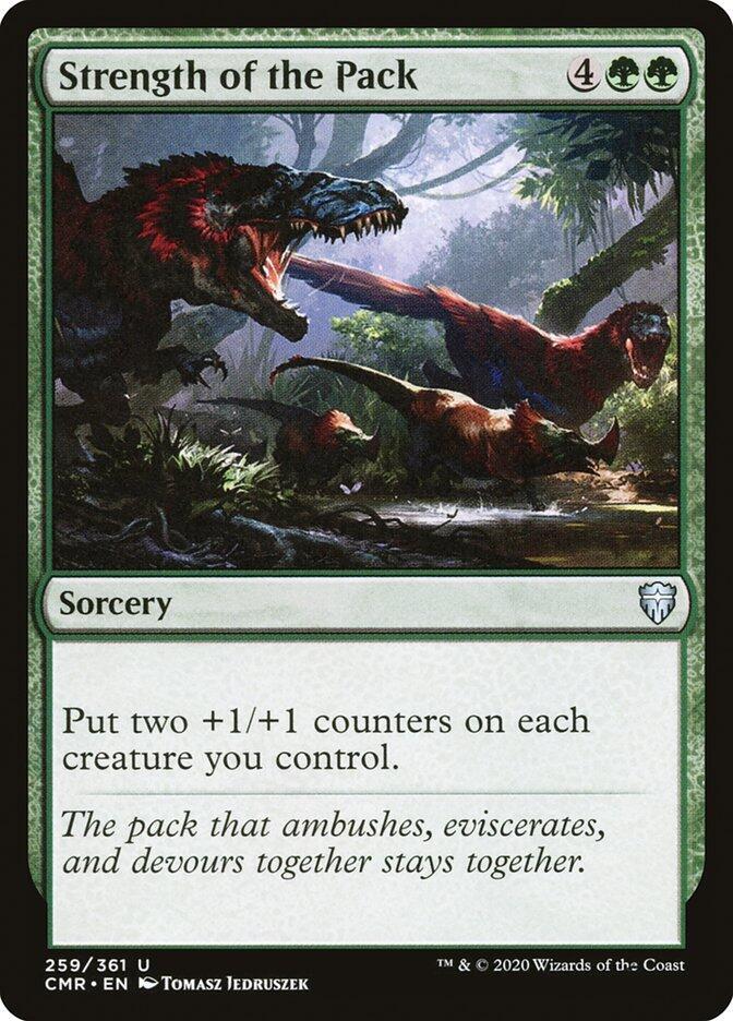 Strength of the Pack [Commander Legends] 259