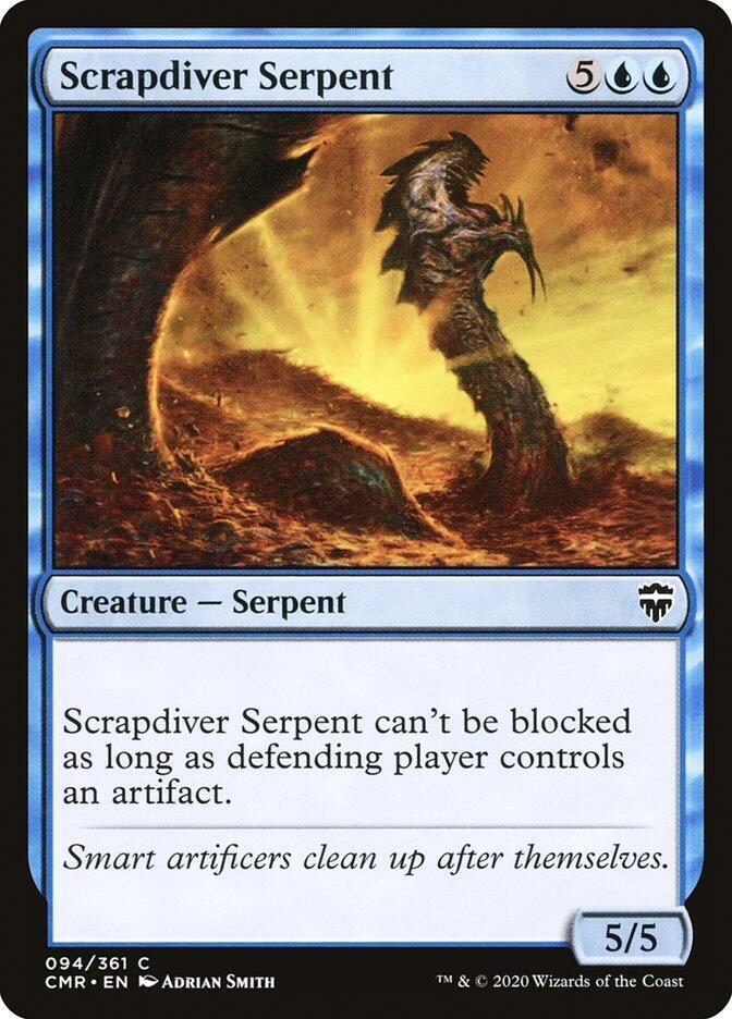 Scrapdiver Serpent [Commander Legends] 94