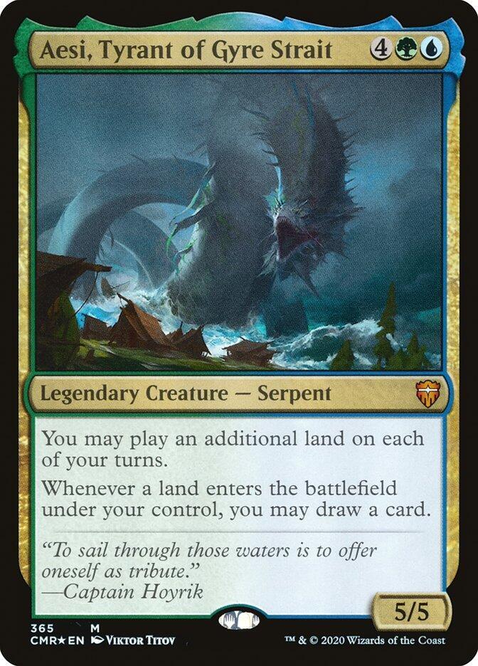Aesi, Tyrant of Gyre Strait [Commander Legends] 365