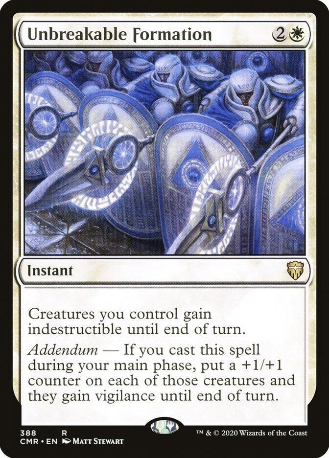 Unbreakable Formation [Commander Legends] 388