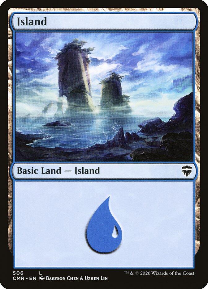 Island (506) [Commander Legends] 506